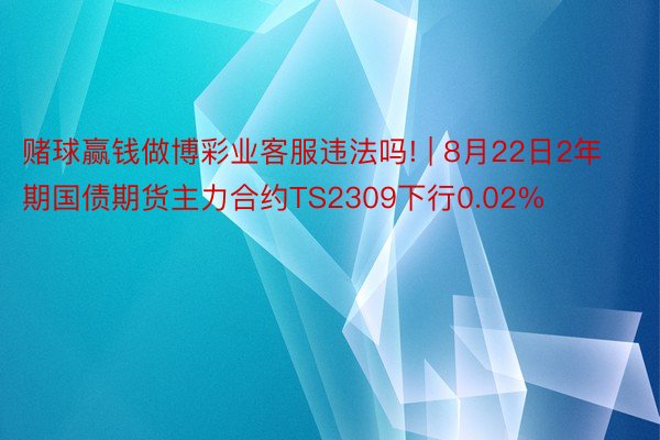 赌球赢钱做博彩业客服违法吗! | 8月22日2年期国债期货主力合约TS2309下行0.02%